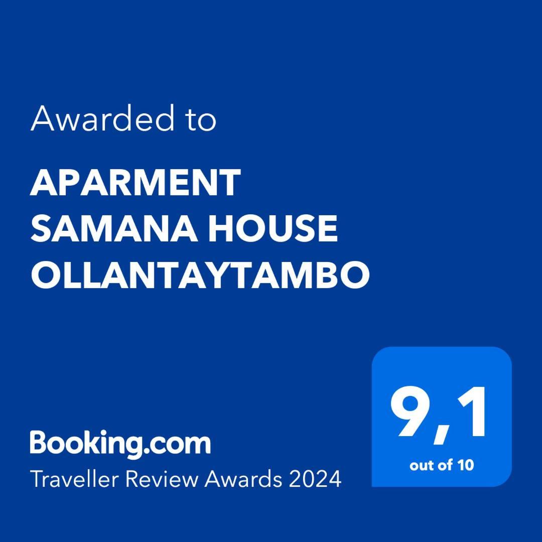 Aparment Samana House Ollantaytambo Apartment Luaran gambar
